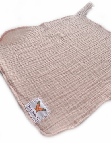 Zawieszka muślinowa TULAK 38x28 Cloud pink morelowy róż