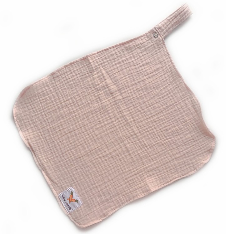 Zawieszka muślinowa TULAK 38x28 Cloud pink morelowy róż