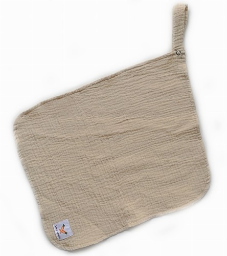 Zawieszka muślinowa TULAK 38x28 bleached sand waniliowy beż