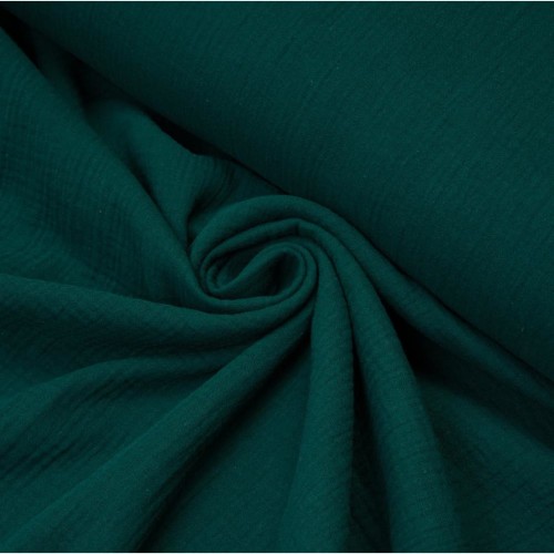 Prześcieradło-z-gumką-do-łóżeczka-dziecięcego-120x60-ciemna-butelkowa-zieleń-materiał