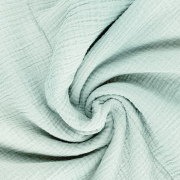 Prześcieradło-muślinowe-z gumką-do-dostawki-90x50-miętowe-zbliżenie
