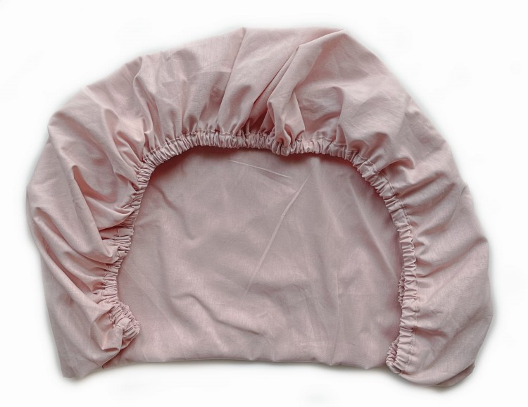 Prześcieradło-bawełniane-z-gumką-do-wózka-gondoli-80x40-sepia-zgaszony-róż