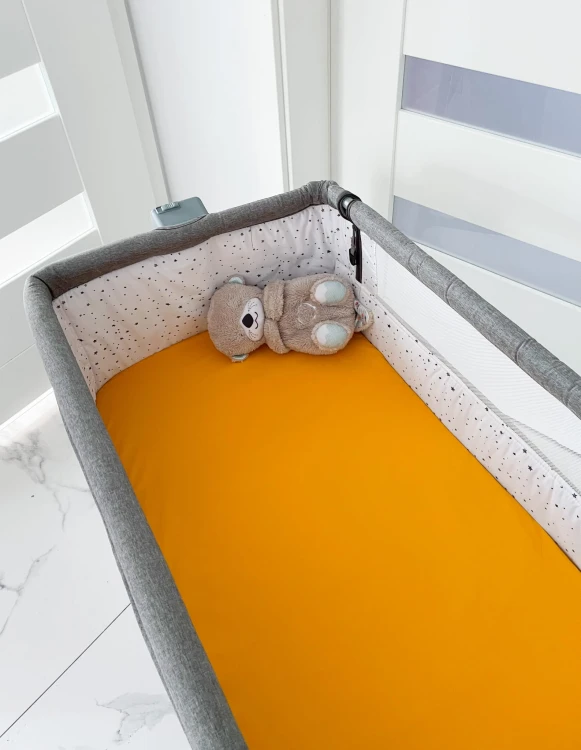 dostawka prześcieradło żółte