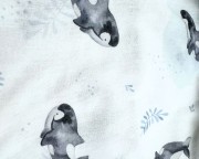 muślin-wzór-morski-orki-ocean
