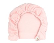 Prześcieradło-muślinowe-z gumką-do-wózka-gondoli-80x40-różowe