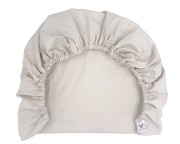 Prześcieradło-bawełniane-z-gumką-do-wózka-gondoli-80x40-beżowe