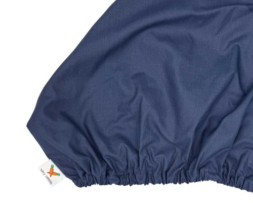 prześcieradło bawełniane 120x60 dziecięce granatowe