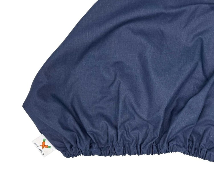 prześcieradło bawełniane 120x60 dziecięce granatowe