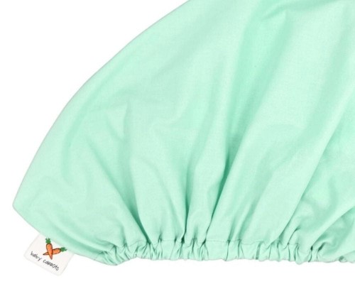 prześcieradło bawełniane dziecięce 120x60 miętowe