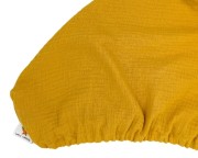 Prześcieradło-z-gumką-do-łóżeczka-dziecięcego-120x60-musztardowe-żółte