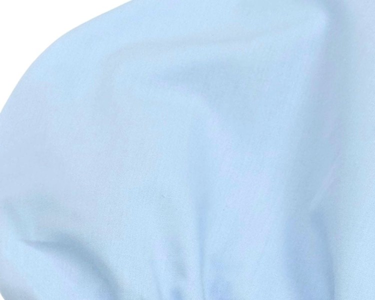 Prześcieradło-bawełniane-młodzieżowe-z-gumką-200x120-baby-blue-niebieskie-materiał