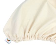 prześcieradło bawełniane 120x60 do łóżeczka niebarwione naturalne