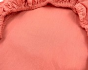 Prześcieradło-bawełniane-z-gumką-do-wózka-gondoli-80x40-pomarańczowe-brzoskwiniowe-materiał