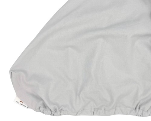 prześcieradło bawełniane 140x70 szare