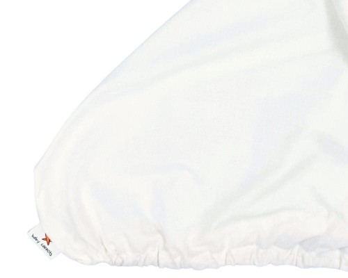 prześcieradło dziecięce bawełniane 120x60 białe