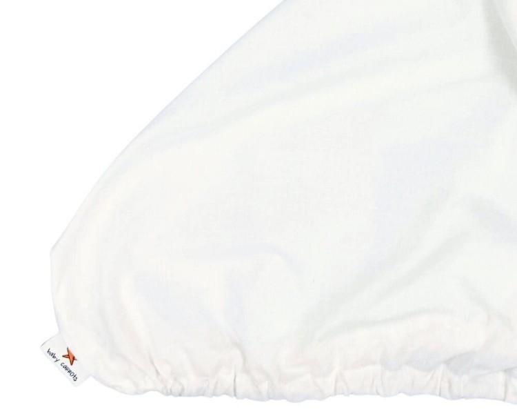 prześcieradło dziecięce bawełniane 120x60 białe