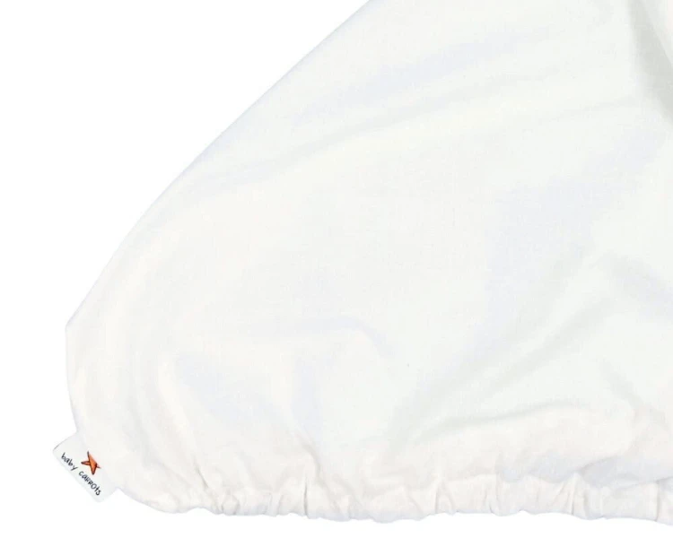 prześcieradło bawełniane 160x80 białe z gumką