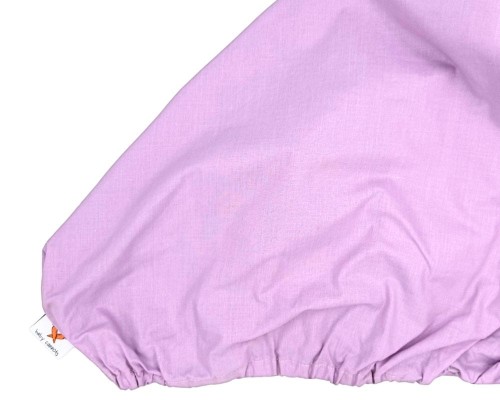 prześcieradło bawełniane dziecięce 120x60 fiolet lawenda