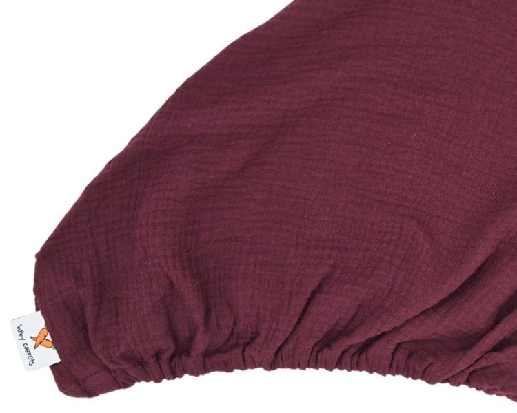 Prześcieradło-z-gumką-do-łóżeczka-dziecięcego-120x60-burgundowe