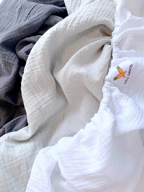 Prześcieradło-muślinowe-z-gumką-80x40-white-białe