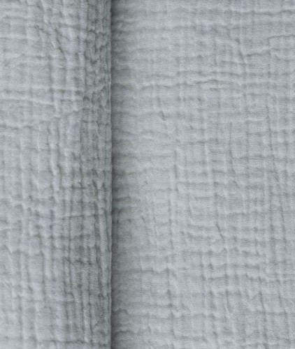 Muślin-bawełniany-double-gauze -szary